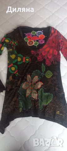 Блузи Desigual М-L, снимка 4 - Блузи с дълъг ръкав и пуловери - 38648524
