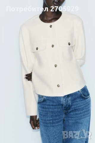 Ново Zara сако/яке, размер XS/S, снимка 6 - Якета - 53058108