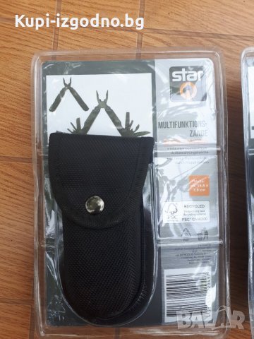 Мултифункционални клещи / ножици Qstar - Немски - Чисто нови, снимка 3 - Къмпинг осветление - 29024697