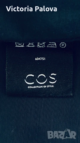 Лятна рокля COS Швеция , коприна 56%, памук 44%, снимка 9 - Рокли - 50959391