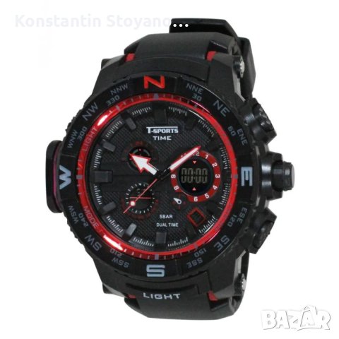 SMAEL 1531 мъжки спортен часовник червен и жълт, снимка 8 - Мъжки - 43582289