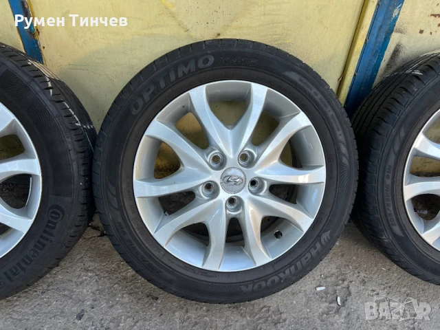 Оригинален и джанти от HYNDAY I30 16ки, снимка 3 - Гуми и джанти - 50901837