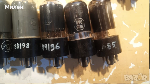 6V6G / 6V6GT американски радиолампи, снимка 12 - Други - 51028852