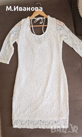 Нова дамска рокля дантела размер М , снимка 13 - Рокли - 50914608