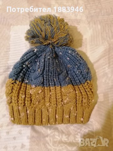 Плетена шапка, снимка 2 - Шапки - 48295955