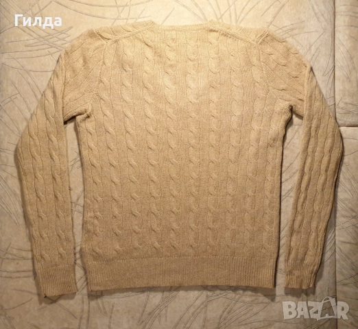 POLO Ralph Lauren вълна и кашмир пуловер M, снимка 6 - Блузи с дълъг ръкав и пуловери - 52777424