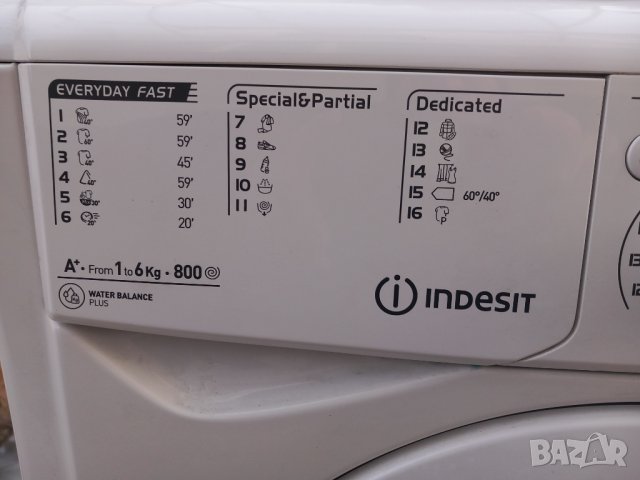Продавам на части пералня Indesit EWSD 60851 W, снимка 6 - Перални - 39747855