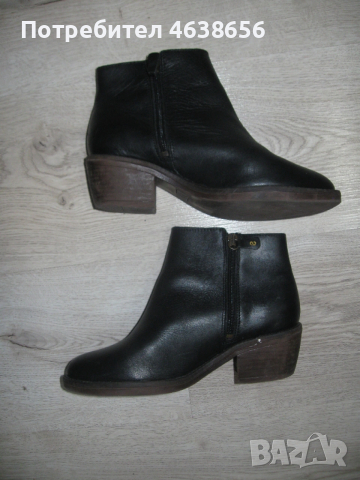 Desigual дамски боти естествена кожа, снимка 6 - Дамски ботуши - 52499713