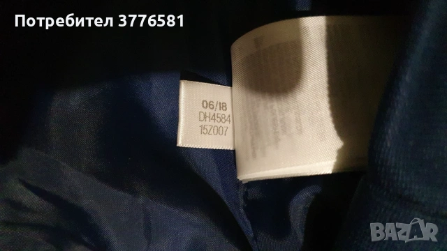 Дамско зимно яке adidas blue , снимка 3 - Якета - 53195563