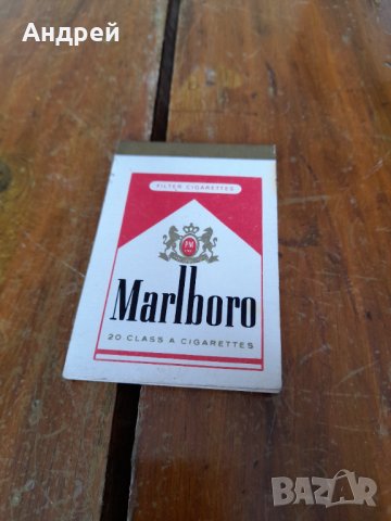 Стар бележник Marlboro
