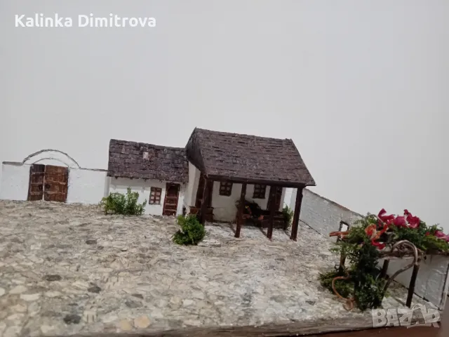 Ръчно изработен макет на къща-музей В.Левски-гр.Карлово.