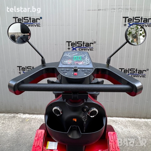 Електрическа четириколка за възрастни TelStar Admiral 2025 луксозно изпълнение за немския пазар, гол, снимка 10 - Мотоциклети и мототехника - 52414938