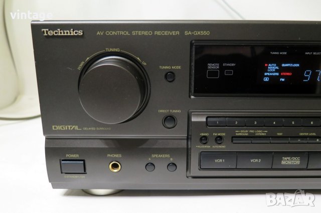 Technics SA-GX550, снимка 2 - Ресийвъри, усилватели, смесителни пултове - 43169241