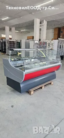 Месарска хладилна витрина 200х110 , снимка 2 - Витрини - 49320727