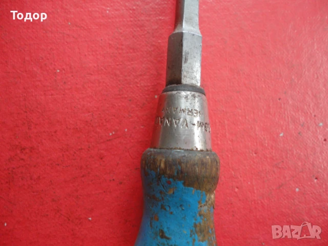 Немска отвертка инструмент отверка Chrom Vanadium, снимка 2 - Отвертки - 50534491