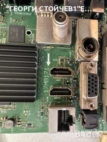 HITACHI  43HAE4252 ДЕФЕКТЕН ДИСПЛЕЙ 17MB171  17IPS62  PT430CT02-4-C-1    VES430UNDH-2D-N42 , снимка 5 - Части и Платки - 50739922