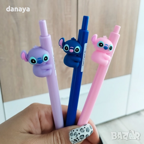 6024 Син химикал Stich химикалка Стич