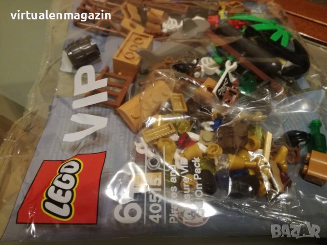 Вип пакет Лего - Lego 40515 - Pirates and Treasure VIP Add On Pack polybag, снимка 3 - Колекции - 38177867