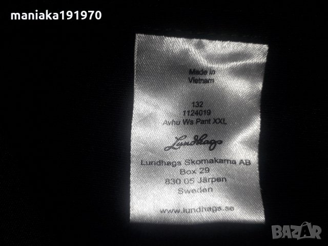 Lundhags Avhu Pant 38 (М) дамски трекинг хибриден панталон , снимка 10 - Панталони - 32481631