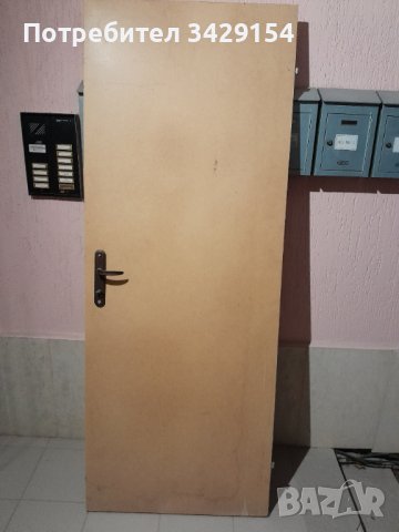 ИЗГОДНО ВРАТА ДЪРВЕНА НОВА 196 см х 82 см!!!