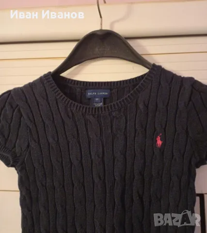 Оригинална детска рокля Polo Ralph Lauren - размер 116/122, снимка 3 - Детски рокли и поли - 47638114