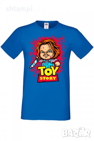 Мъжка тениска Toy Story Chucky,Изненада,Повод,Подарък,Празник, снимка 10 - Тениски - 37652331