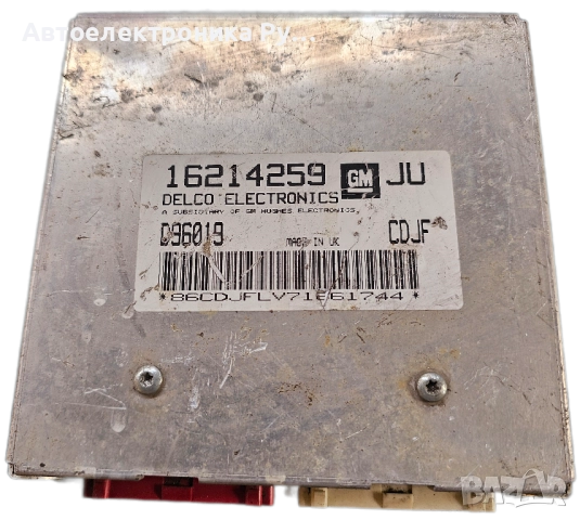 компютър OPEL ASTRA 1.6 X16XE DELCO ,16214259 JU, 16214259JU, D96019, CDJF, BZKY, CKYH 