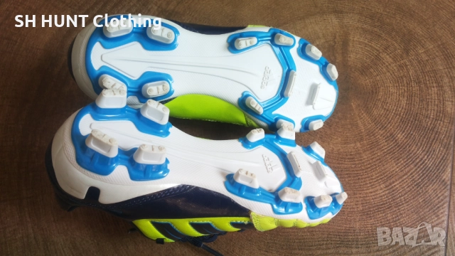 Adidas PREDATOR Kids Leather Football Boots Размер EUR 31 детски бутонки естествена кожа 139-14-S, снимка 11 - Футбол - 52227430