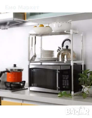 Етажерка за кухня с три рафта, снимка 8 - Етажерки - 49039614