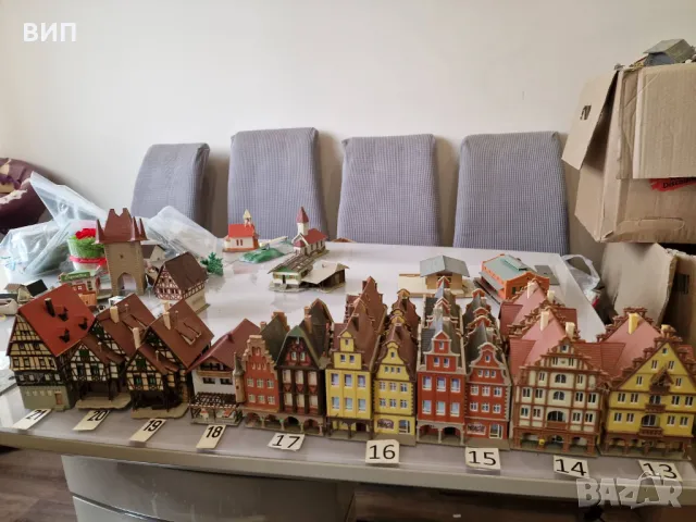 Сгради N, за ЖП моделизъм, някои са с дребни липси и забележки., снимка 3 - Колекции - 49979206