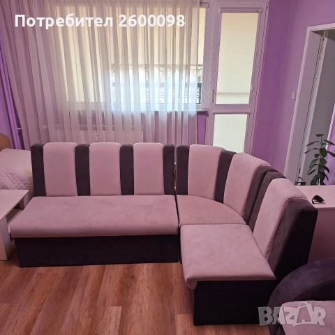 Кухненски  ъгъл, снимка 2 - Дивани и мека мебел - 53153329