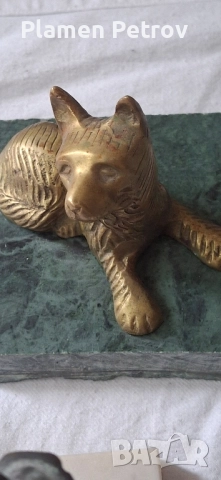 бронзова мечка и др бронзови предмети , снимка 11 - Статуетки - 42142603