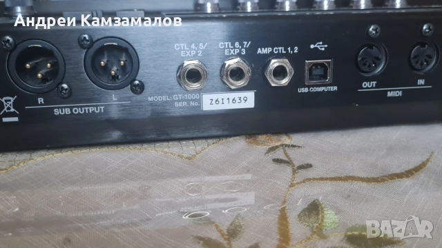 BOSS GT-1000 Процесор за китаристи, снимка 5 - Китари - 51839234
