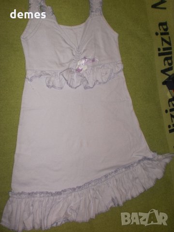 Трикотажна  детска рокля с презрамки размер 122, нова, снимка 1 - Детски рокли и поли - 33609989