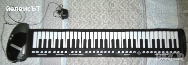 Силиконово, дигитално пиано