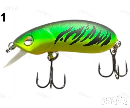 Воблер OSAKO CC35 Floating 35 mm – повърхностен воблер за хищници