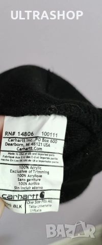 Carhartt зимна шапка, снимка 5 - Шапки - 53025566