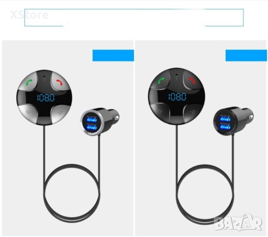 Хендсфри mp3/ bluetooth плеър с двойно USB, за автомобил с радио приемник, снимка 7 - Аксесоари и консумативи - 52481601