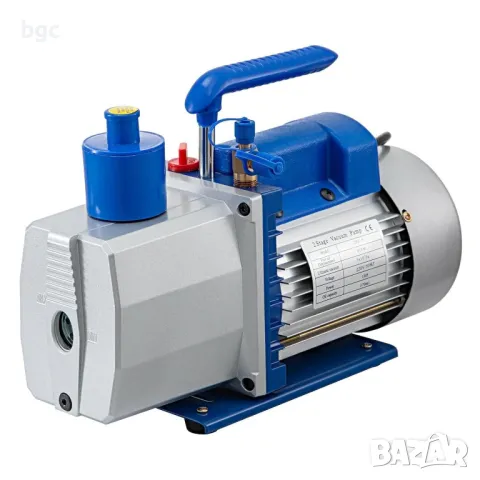 Нова ДвуКамерна 2-Стъпкова Вакуумна помпа с капацитет 13.6 м3/час 1к.с хладилен HVAC вакуумна помпа, снимка 7 - Други машини и части - 48266294