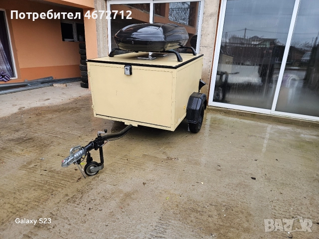 Ремарке за кучета.Със 3 клетки, снимка 2 - Ремаркета - 52705511