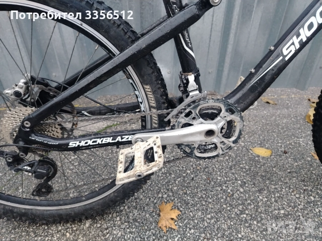 Планинско Колело Shockblaze Evo Race Carbon, снимка 4 - Велосипеди - 52672485