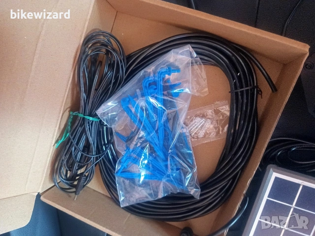 Соларна автоматична система за поливане на растения Biling 3.5W НОВА ЧЕТЕТЕ ОПИСАНИЕТО, снимка 2 - Напояване - 53558277