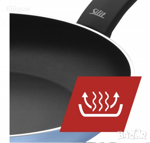 Силит (WMF) незалепващ тиган 24см/28см  ТРАДИЦИОННА ИНДУКЦИЯ, снимка 9 - Съдове за готвене - 52742647