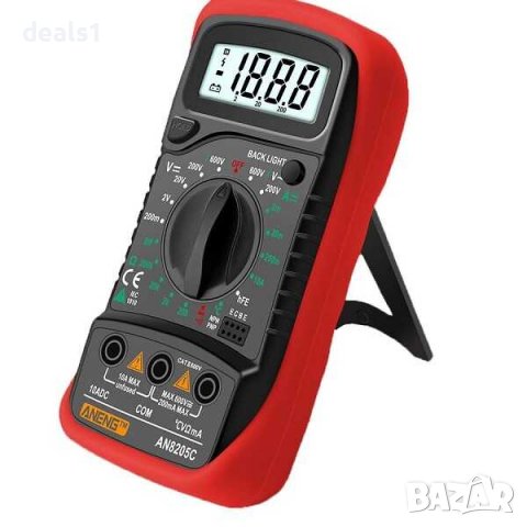 ANENG AN8205C Цифров мултицет с LCD подсветка