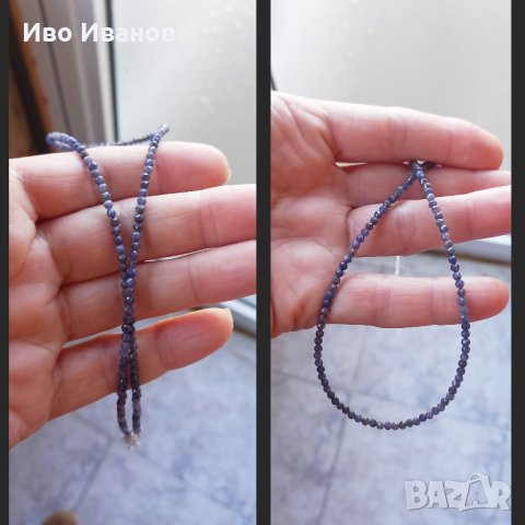 Огърлица от сапфир, снимка 3 - Други - 40364100