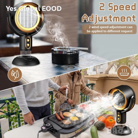 Mostop преносим абсорбатор USB с 2 скорости и миещ се филтър, снимка 4 - Друга електроника - 52413426