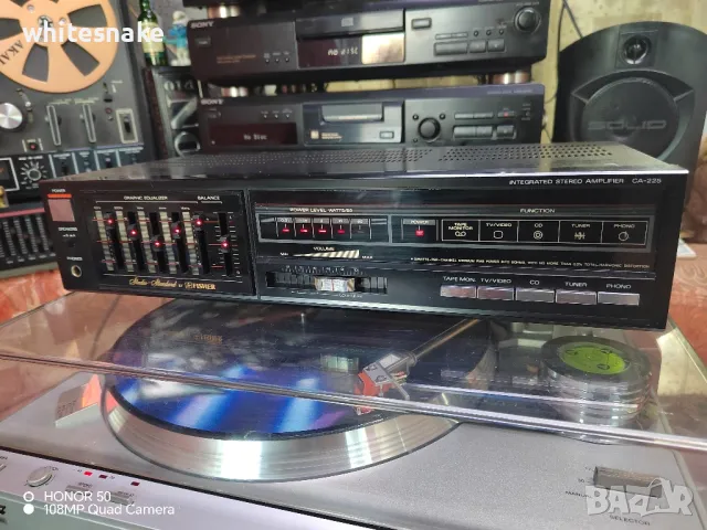 Fisher CA-225 Integrated Stereo Amplifier , снимка 1