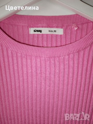 Две дамски блузи Sinsay размер М цена 15 лв., снимка 3 - Блузи с дълъг ръкав и пуловери - 43593040