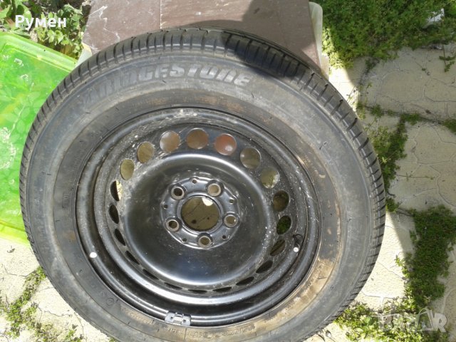 Продавам две гуми Bridjestone Turanca 195х65х15 , снимка 4 - Гуми и джанти - 12982695