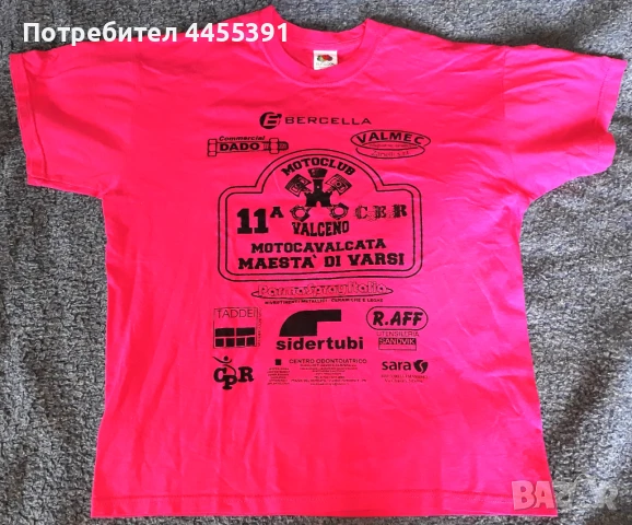 Тениска от мотоклуб. Италия
